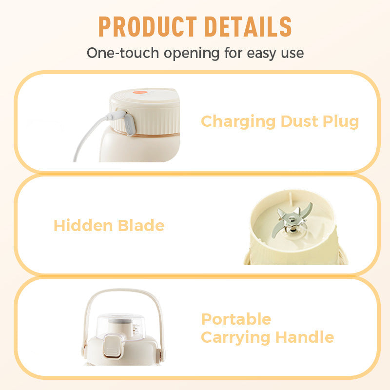 2-in-1 Tragbarer Mini-Entsafterbecher