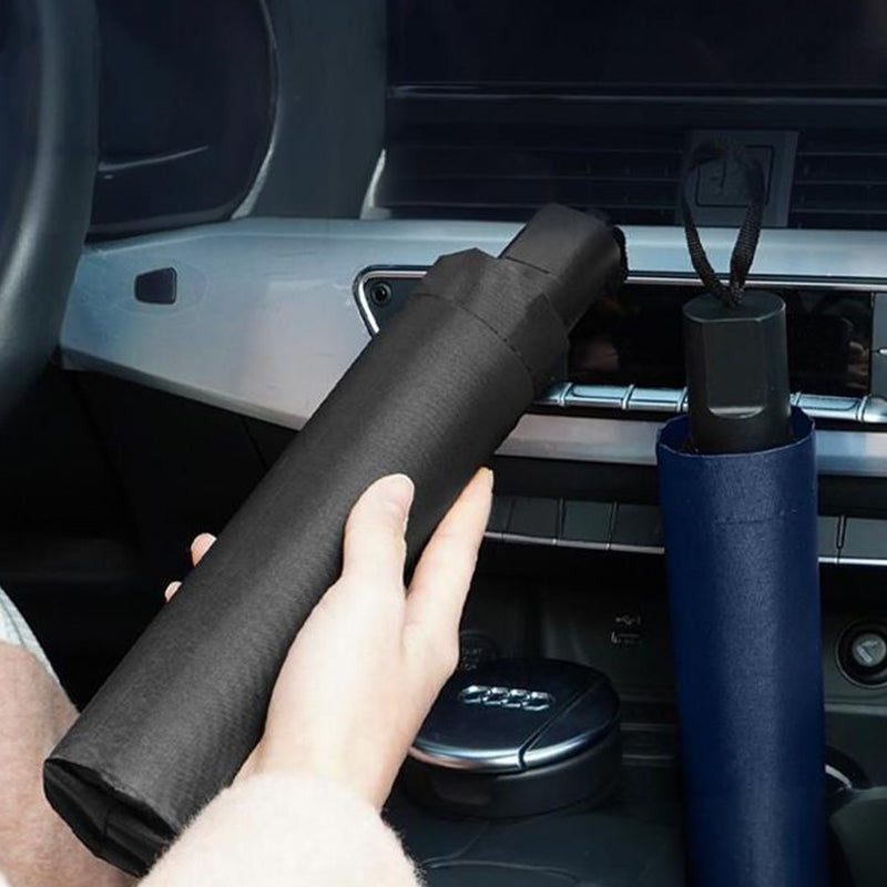 Großer faltbarer winddichter Regenschirm mit 12 Speichen